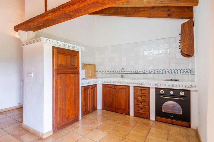 apartamentos cocina son siurana agroturismo mallorca